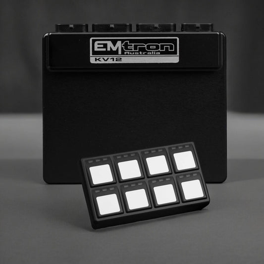 Emtron KV12 and 8 Button Keypad